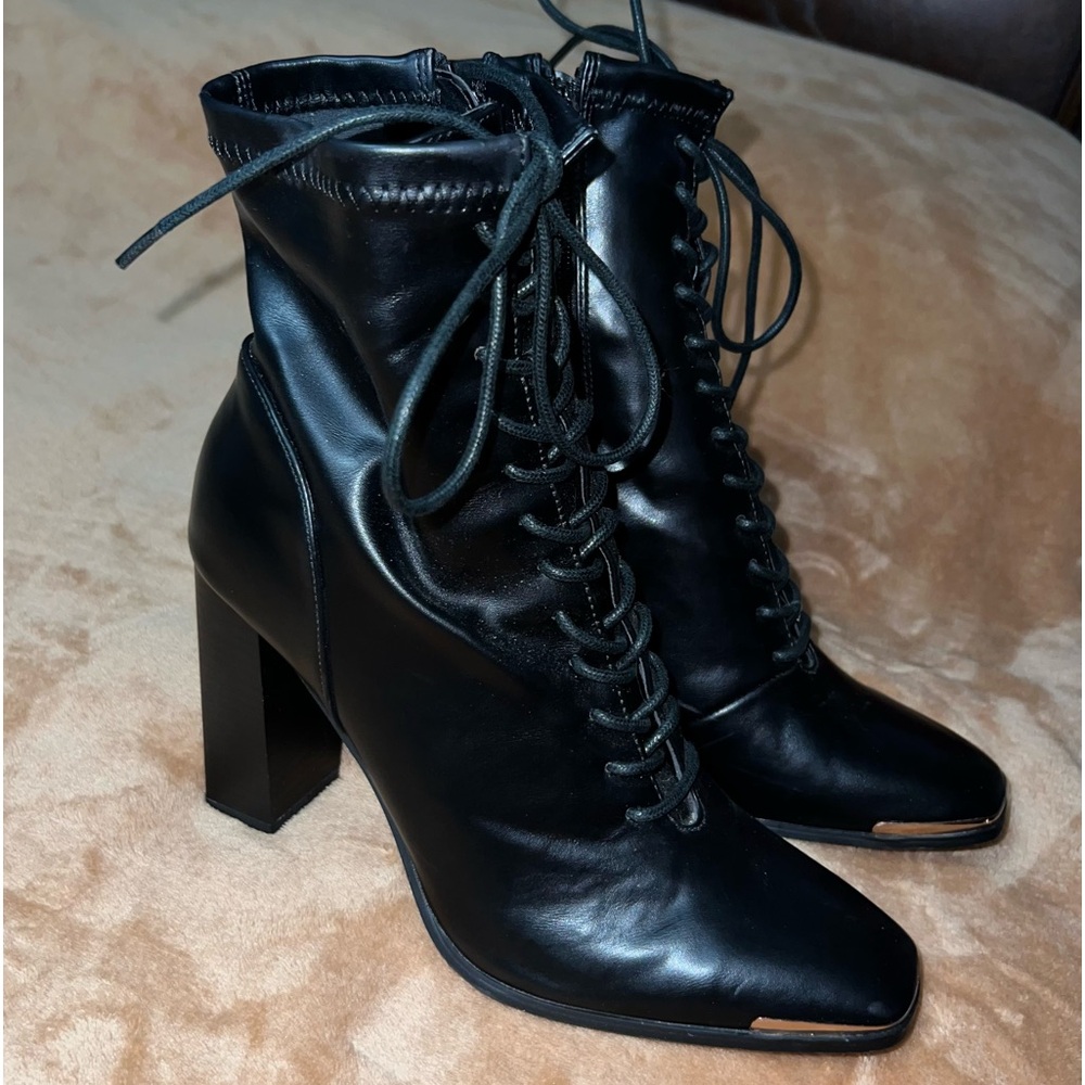 ♥️♥️♥️ Black boots heels, for women